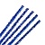 Синель-проволока люрекс, 6 мм*30см, 20шт/упак 086 синий